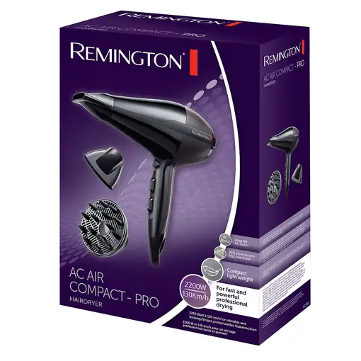 Secador de pelo  AC5912  2200 W Negro REMINGTON