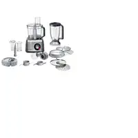 Bosch MC812M865 robot de cocina 1250 W 3,9 L Negro, Acero inoxidable