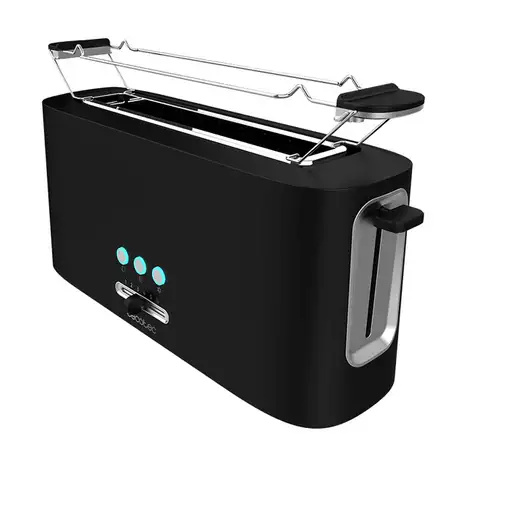 Cecotec 03180 tostadora 6 2 rebanada(s) 980 W Negro