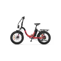 Jeep E-BIKES Phoenix Negro, Rojo Aluminio Talla única 50,8 cm (20'') 25 kg
