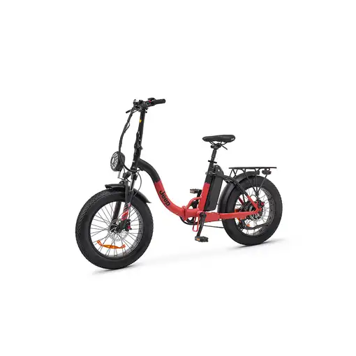 Jeep E-BIKES Phoenix Negro, Rojo Aluminio Talla única 50,8 cm (20'') 25 kg