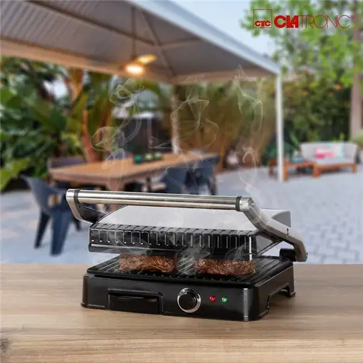 Clatronic KG 3487 parrilla eléctrica de contacto