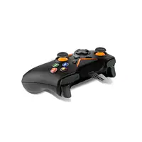 NOX NXKROMKEY mando y volante Negro USB Gamepad Analógico Android, PC, Playstation