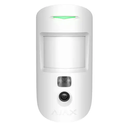 Ajax MotionCam Sensor infrarrojo pasivo (PIR) Inalámbrico Pared Blanco