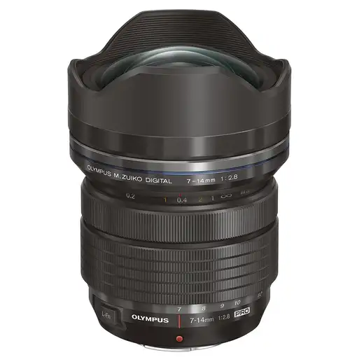 Olympus M.ZUIKO ED 7‑14mm 1:2.8 PRO MILC / SLR Objetivo ojo de pez Negro Olympus M.ZUIKO ED 7‑14mm 1:2.8 PRO MILC / SLR Objetivo ojo de pez Negro