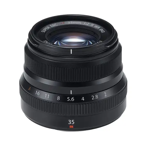 Fujifilm FUJINON XF35mm F2.0 R WR MILC Objetivo estándar Negro
