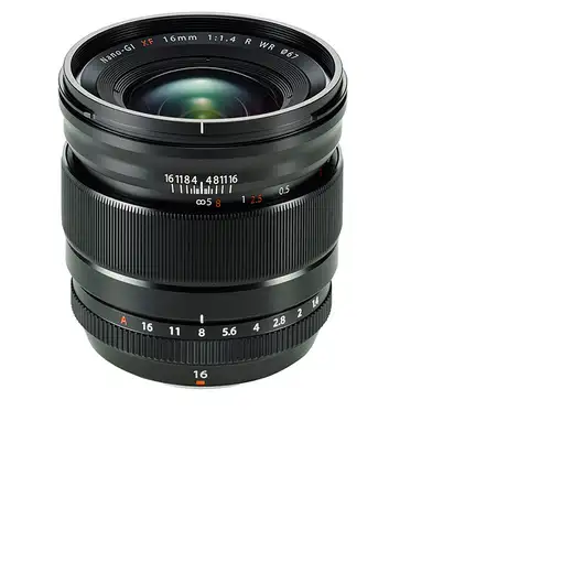 Fujifilm XF 16mm F/1.4 R WR SLR Objetivo ancho Negro