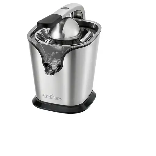 ProfiCook PC-ZP 1154 Exprimidor lenta 160 W Negro, Acero inoxidable