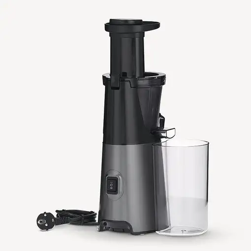 Severin ES 3571 exprimidor Exprimidor lenta 150 W Negro, Gris, Metálico, Acero ino