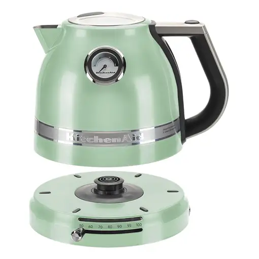 KitchenAid 5KEK1522EPT tetera eléctrica 1,5 L 2400 W Negro, Verde, Acero inoxidabl