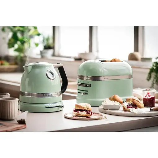KitchenAid 5KEK1522EPT tetera eléctrica 1,5 L 2400 W Negro, Verde, Acero inoxidabl
