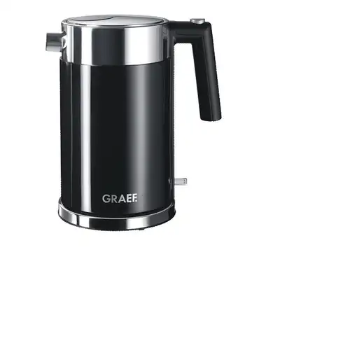 Graef WK 62 tetera eléctrica 1,5 L 2150 W Negro, Plata