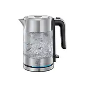 Russell Hobbs 24191-70 tetera eléctrica 0,8 L 2200 W Negro, Acero inoxidable, Tran