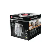 Russell Hobbs 24191-70 tetera eléctrica 0,8 L 2200 W Negro, Acero inoxidable, Tran
