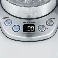 Severin WK 3473 tetera eléctrica 1 L 2200 W Acero inoxidable, Transparente