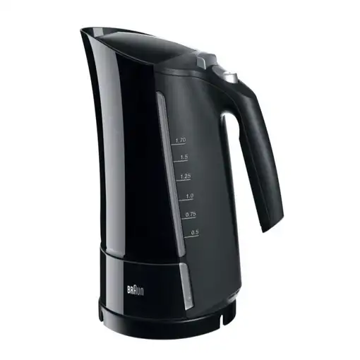 Braun WK 500 tetera eléctrica 1,6 L 3000 W Negro