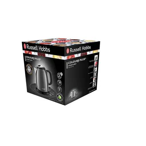 Russell Hobbs 24993-70 tetera eléctrica 1 L Negro, Gris