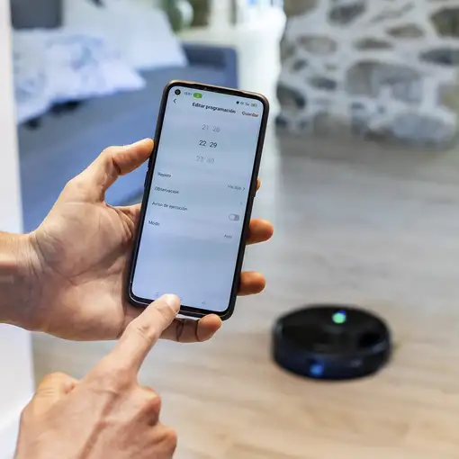 Robot Aspirador Roomie Smart PRIXTON (Giroscopio - Mapeo - WiFi)