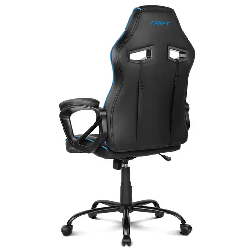 DRIFT DR50 Silla para videojuegos de PC Asiento acolchado tapizado Negro, Azul