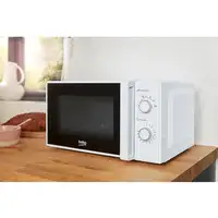 Beko MOC20100WFB microondas Blanco Solo microondas Encimera 20 L 700 W
