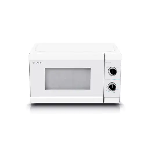 Microondas Solo Encimera 20 L 800 W blanco YC MS01E C SHARP
