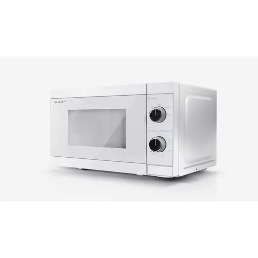 Microondas Solo Encimera 20 L 800 W blanco YC MS01E C SHARP