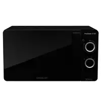 Microondas con grill Sobre superficie 20 L 700 W negro ProClean 3130 CECOTEC Microondas con grill Sobre superficie 20 L 700 W negro ProClean 3130 CECOTEC