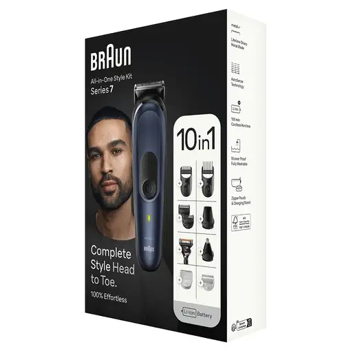 Braun MGK7410 Negro Ión de litio