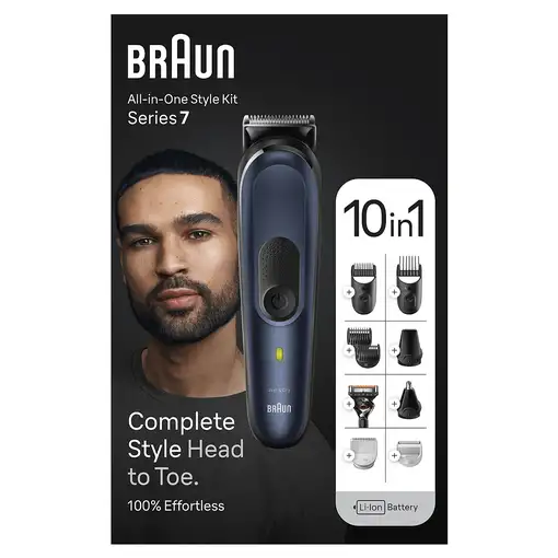 Braun MGK7410 Negro Ión de litio