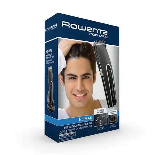 Cortapelos recargable, 19 ajustes de longitud, Nomad TN1410F0 ROWENTA