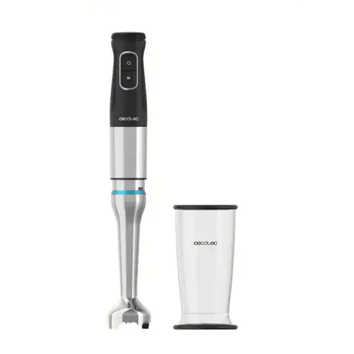 Cecotec 03969 licuadora Batidora de inmersión 1500 W Negro, Acero inoxidable
