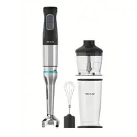 Cecotec 03975 licuadora Batidora de inmersión 1500 W Negro, Acero inoxidable