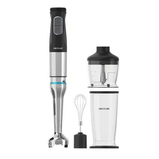 Cecotec 03975 licuadora Batidora de inmersión 1500 W Negro, Acero inoxidable Cecotec 03975 licuadora Batidora de inmersión 1500 W Negro, Acero inoxidable