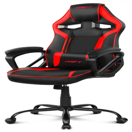DRIFT DR50 Silla para videojuegos de PC Asiento acolchado tapizado Negro