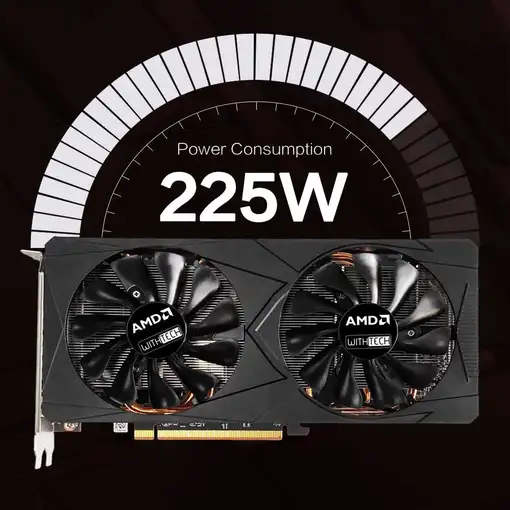 Tarjeta gráfica Withtech AMD Radeon RX 5700XT 8G GDDR6