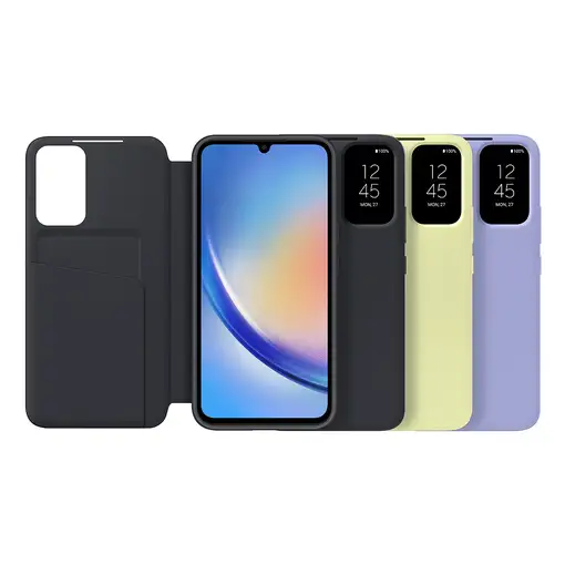 Samsung EF-ZA346 funda para teléfono móvil 16,8 cm (6.6") Funda cartera Negro