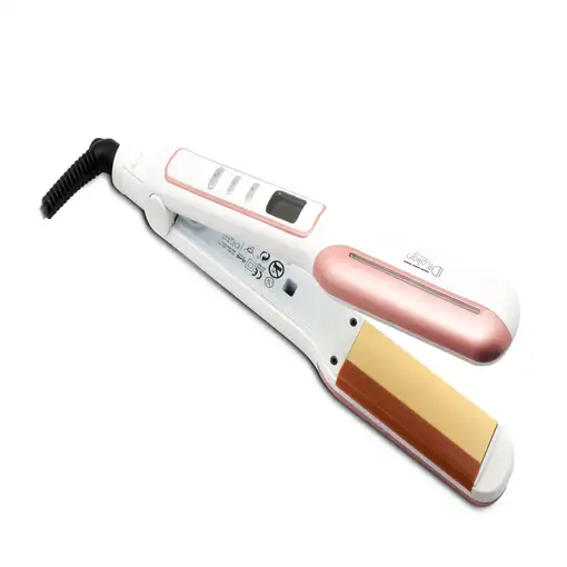 ID Italian IDEPROTECTH Utensilio de peinado Plancha de pelo Caliente Perlado, Rosa