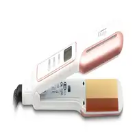 ID Italian IDEPROTECTH Utensilio de peinado Plancha de pelo Caliente Perlado, Rosa
