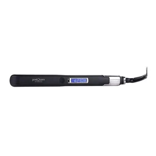 PostQuam PQPAE2013 Utensilio de peinado Plancha de pelo Caliente Negro 2,6 m