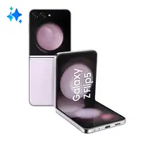 Smartphone Samsung Galaxy Z Flip5 SM-F731B(6.7'') 5G 256GB/8GB RAM Lavanda SAMSUNG Smartphone Samsung Galaxy Z Flip5 SM-F731B(6.7'') 5G 256GB/8GB RAM Lavanda SAMSUNG