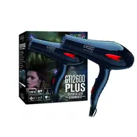 ID Italian IDET2600PLUS secador 2200 W Negro, Rojo