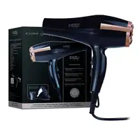 Italian Design Cyclone Air Tech 2300W Light and Brigth secador Negro, Oro