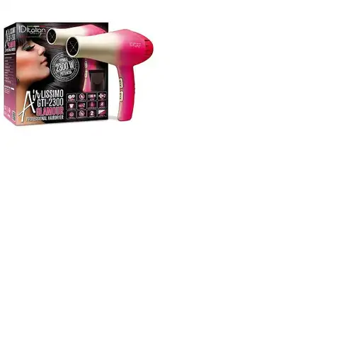 Italian Design GTI 2300 secador 2300 W Rosa, Blanco