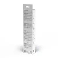 Savio LZ-114 4 salidas AC Tipo E 1,5 m 2 3680 W Blanco