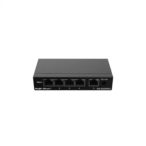 Ruijie Networks RG-ES205GC switch Gestionado L2 Gigabit Ethernet (10/100/1000) Neg