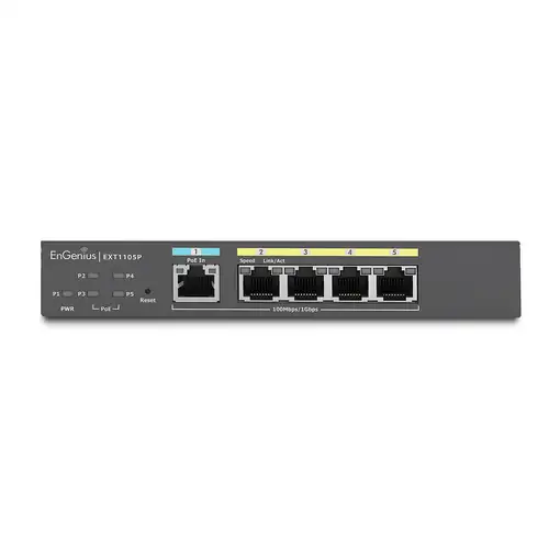 EnGenius EXT1105P switch Gestionado L2 Gigabit Ethernet (10/100/1000) Energía sobr