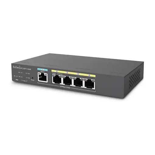 EnGenius EXT1105P switch Gestionado L2 Gigabit Ethernet (10/100/1000) Energía sobr