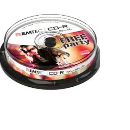 Emtec 52x, 10 pack CD-R 700 MB 10 pieza(s)