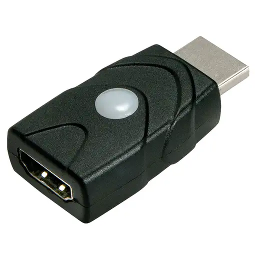 Lindy 32114 cambiador de género para cable HDMI Type A Negro