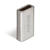 Lindy 41511 cambiador de género para cable HDMI 2.1 Plata
